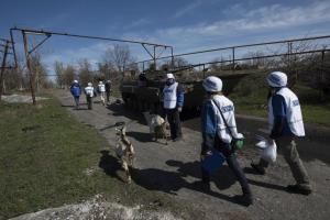 Organization for Security and Co-operation in Europe (OSCE) Observers Monitor Situation in Shyrokyne